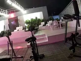 Camsoda Free Live Porn of voyeurcam-casa-salsa-gym-bike
