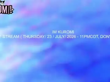 Chaturbate Best Webcam of kuromi_bush