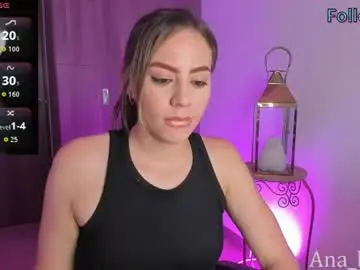 Chaturbate Best live sex cam show of ana_becker1