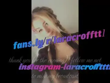 Chaturbate Sex Chat of laracroftt
