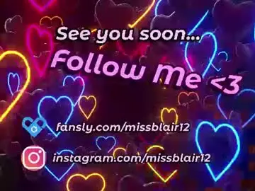 Chaturbate Sex Cam of missblair12