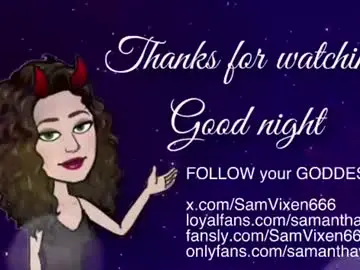 Chaturbate Adult Webcam of samanthavixen