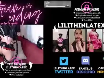 Chaturbate Free Live Porn of lilithinlatex