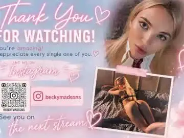Chaturbate Live Sex Cam of beckymadsons