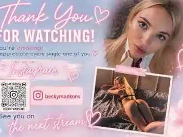 Chaturbate Watch Live Sex Cams of beckymadsons