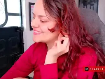 Chaturbate Best live sex cam show of scarlett77_