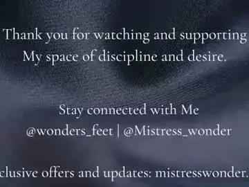 Chaturbate Best live sex cam show of wonders_feet
