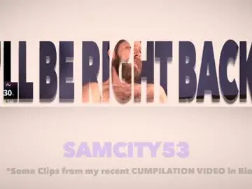 Chaturbate Adult Video Chat of samcity53