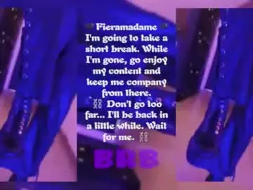 Chaturbate Sex Cam of fieramadame