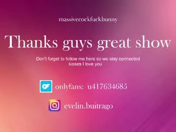 Chaturbate Adult Webcam of massivecockfuckbunny