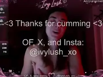Chaturbate Free Live Porn of ivylush_xo