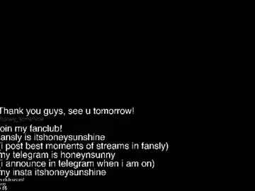 Chaturbate Live Sex of honey_sunshine