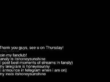 Chaturbate Private Sex Chat of honey_sunshine
